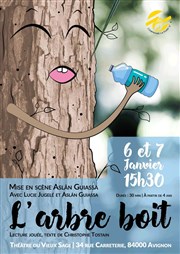 L'arbre bois Thtre Le Vieux Sage Affiche