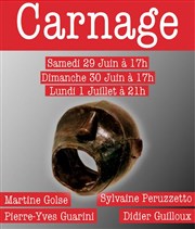 Carnage Thtre de Nesle - grande salle Affiche