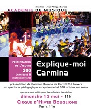 Explique-moi Carmina Cirque d'Hiver Bouglione Affiche