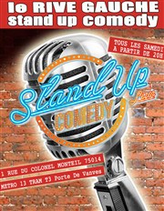 Rive Gauche Stand-up Club Rive Gauche Comedy Club Affiche