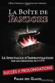 La Boîte de Pandore | Le spectacle d'impro par l'équipe de Colors Petit Palais des Glaces Affiche