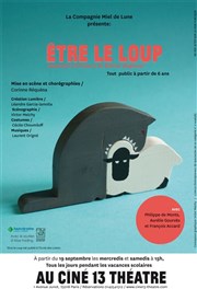 Être le loup Thtre Lepic Affiche