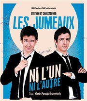 Steeven et Christopher les Jumeaux dans Ni l'un ni l'autre Thtre Comdie de Lille Affiche