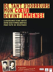 De tant d'horreurs mon coeur devint immense Thtre de l'Atelier Florentin Affiche