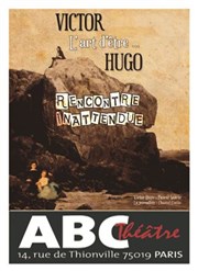 Victor, l'art d'être Hugo ABC Thtre Affiche