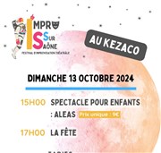 Aléas : Impro sur Saône Kezaco Caf Thtre Affiche