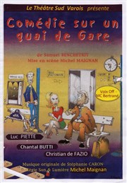 Comédie sur un quai de gare Caf Thtre de la Porte d'Italie Affiche