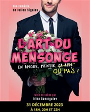 L'art du mensonge Caf Thtre du Ttard Affiche