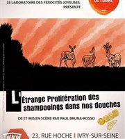 L'Étrange Prolifération des shampooings dans nos douches Thtre El Duende Affiche