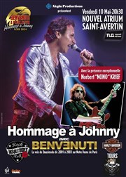 Hommage à Johnny avec Bienvenuti Nouvel atrium Affiche