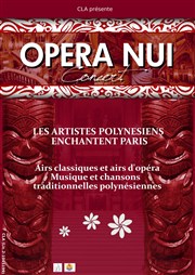 Opéra nui Eglise rforme des batignolles Affiche