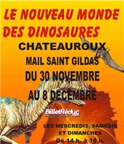 Le nouveau monde des dinosaures | - Châteauroux Chapiteau Le nouveau monde des dinosaures  Chteauroux Affiche