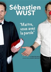 Sébastien Wust dans Maître, vous avez la parole Caf thtre de la Fontaine d'Argent Affiche