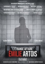 L'étrange Affaire Emilie Artois Centre culturel Marc Baron Affiche