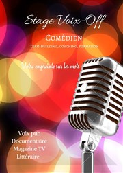 Atelier : Stage comédien voix-off La Cabine Rouge Affiche