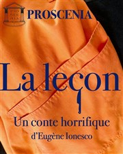 La leçon Thtre de La Gobinire Affiche