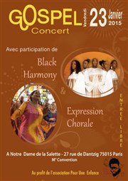 Concert de Gospel Eglise Notre Dame de la Salette Affiche