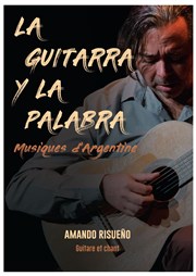 La guitarra y la palabra, Amando Risueño L'ne Vert Thtre Affiche