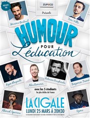 Campus Comedy Tour : Humour pour l'Éducation La Cigale Affiche