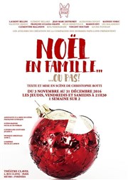 Noël en famille... ou pas Thtre Clavel Affiche