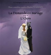 La Demande en mariage et L'Ours Thtre de l'Anagramme Affiche