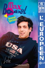 Max Boublil | Nouveau spectacle L'Europen Affiche