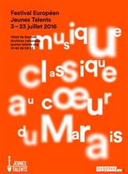 Concert de maître avec Anne Queffélec Cour de Guise - Archives nationales Affiche