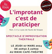 L'Improtant c'est de praticiper Au Rikiki Affiche