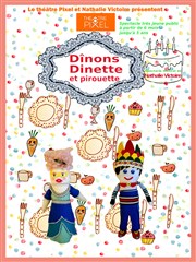 Dînons Dinette et Pirouette Thtre Pixel Affiche