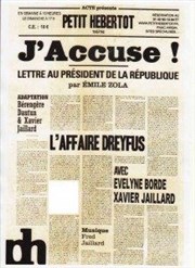 J'accuse Collge de la Salle Affiche