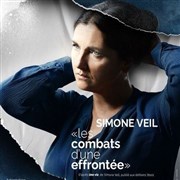 Simone Veil : Les combats d'une effrontée | avec Cristiana Reali Thtre du Vsinet - Cinma Jean Marais Affiche