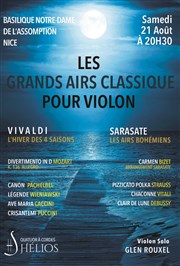 Les Grands Airs Classique pour Violon | Nice Basilique Notre Dame de l'Assomption Affiche