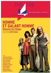 Homme et galant homme Thtre 14 Affiche