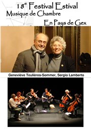 Les Sextuors de Brahms et Dvorák Esplanade du Lac Affiche