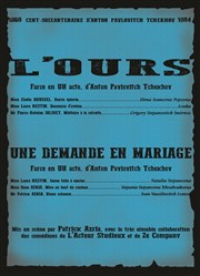 L'Ours - Une demande en mariage Tho Thtre - Salle Tho Affiche