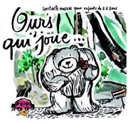 Ours qui joue Centre Mandapa Affiche