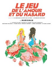 Le jeu de l'amour et du hasard Espace Louvroy Affiche