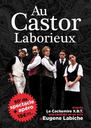 Au castor laborieux Caf de la Gare Affiche