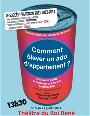 Comment élever un ado d'appartement ? Thtre du Roi Ren - Salle du Roi Affiche