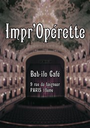 Impr'opérette Bab-ilo Club Affiche