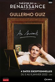 Guillermo Guiz dans Au suivant Thtre de la Renaissance Affiche