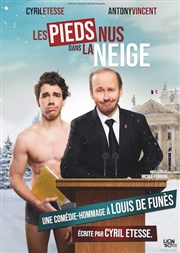 Les pieds nus dans la neige Thtre  l'Ouest Caen Affiche