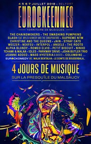 Les Eurockeennes de Belfort Pass Samedi Presqu'ile du Malsaucy Affiche