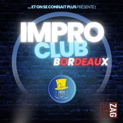 Impro Club Zig Zag Caf Affiche