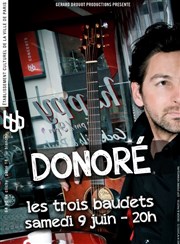 Donoré Les Trois Baudets Affiche