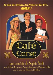 Café corsé Le Thtre Le Tremplin Affiche