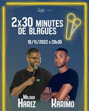 2x30 minutes de blagues | Karimo & Miloud Thtre de l'Impasse Affiche