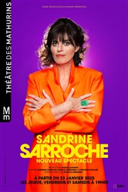 Sandrine Sarroche dans Saison 2 Thtre des Mathurins - grande salle Affiche