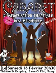 Cabaret d'impro | Spécial Saint Valentin Thtre Saint Exupery Affiche