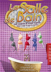 La salle de bain Le Citron Givr Affiche